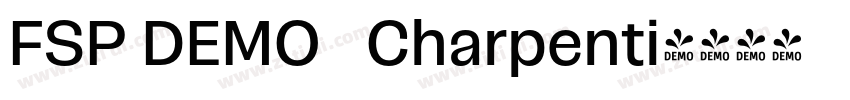 FSP DEMO   Charpenti字体转换
